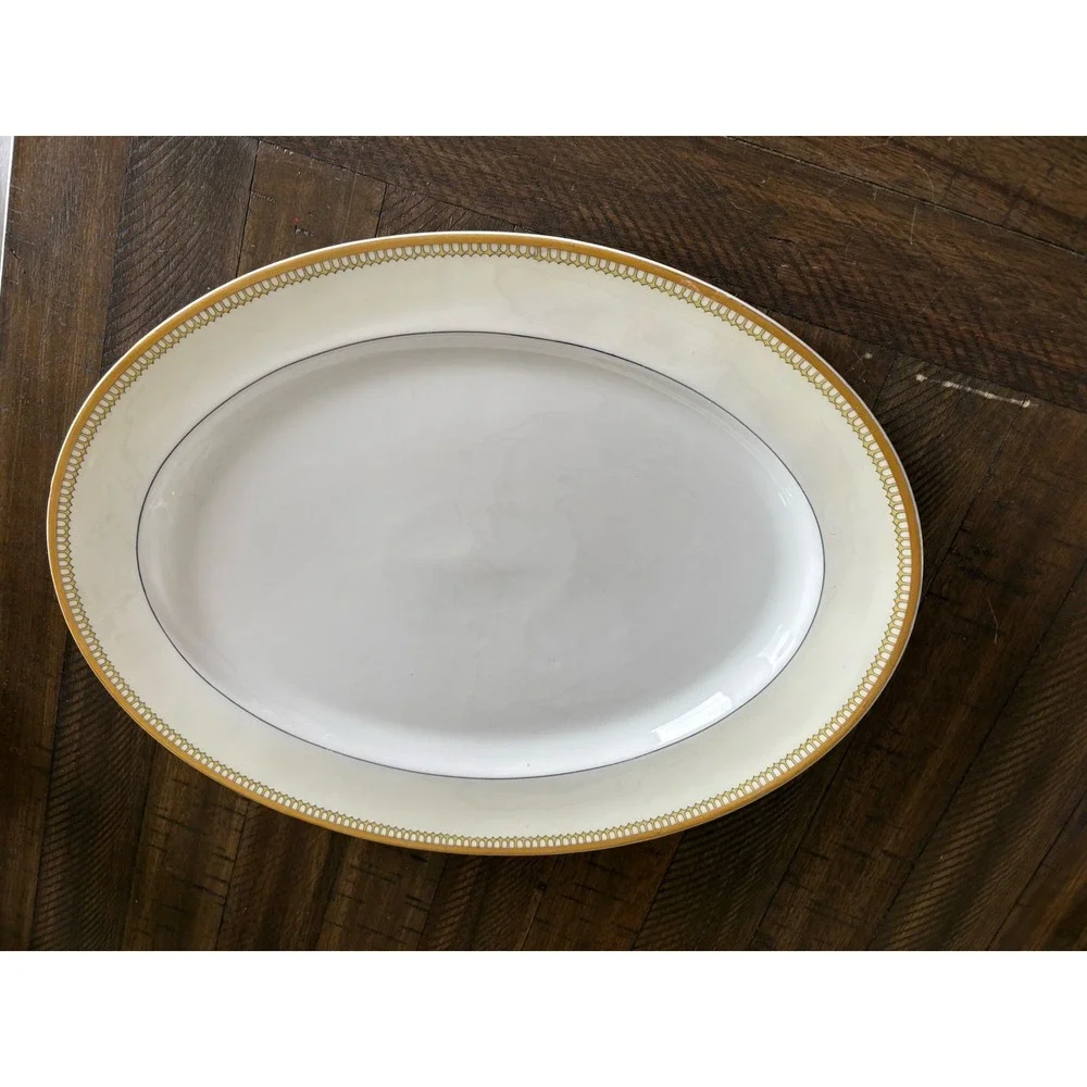XL Haviland Limoges France Schleiger 278 Serving Platter 15.75